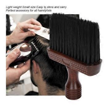 Profissional Soft Cabeleireiro Cabelo Corte Cabelo Quebrado Varrer Escova Pescoço Sweep Ferramenta