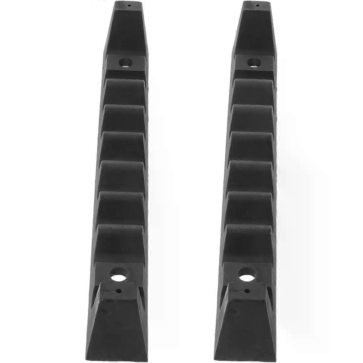2pcs Massage Table Headrest Bracket 6 Teeth Short Dog Teeth Abs