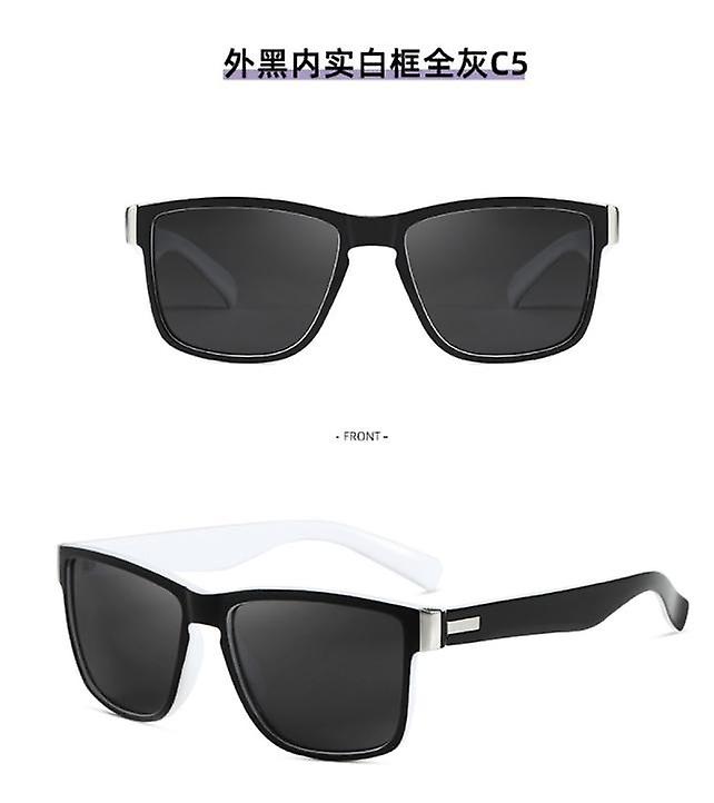 Miesten neliö Polarisoidut aurinkolasit Ulkona urheilulasit