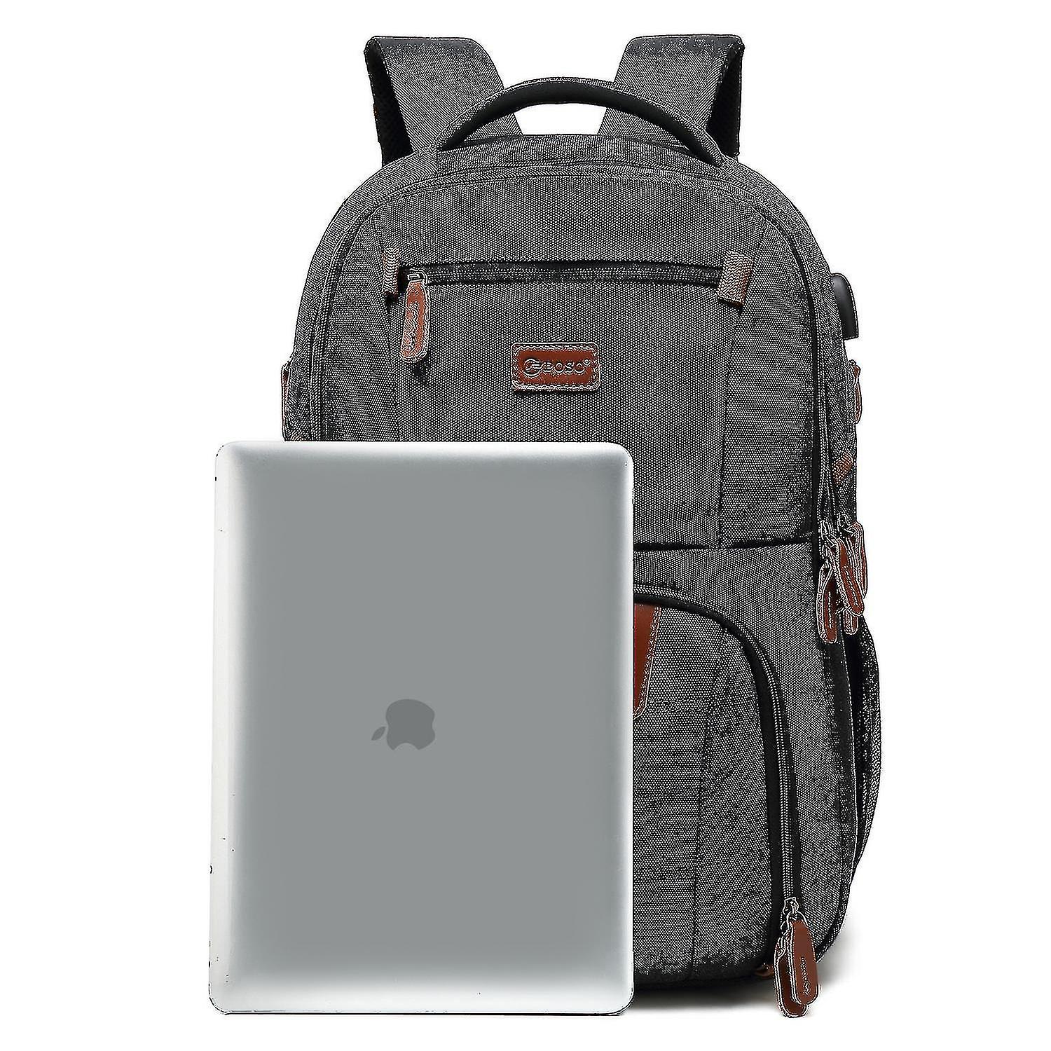 Poso Laptop Backpack 17.3 Inch Computer Bag With Usb Port -ant Rucksack ...