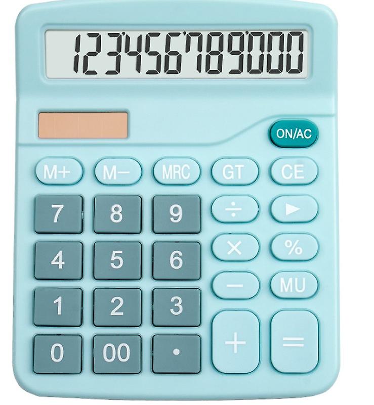 Pxcl Student Calculator Color Calculator 12-bit Dual Power Large Screen Calculator Solar Computer Used In Exams