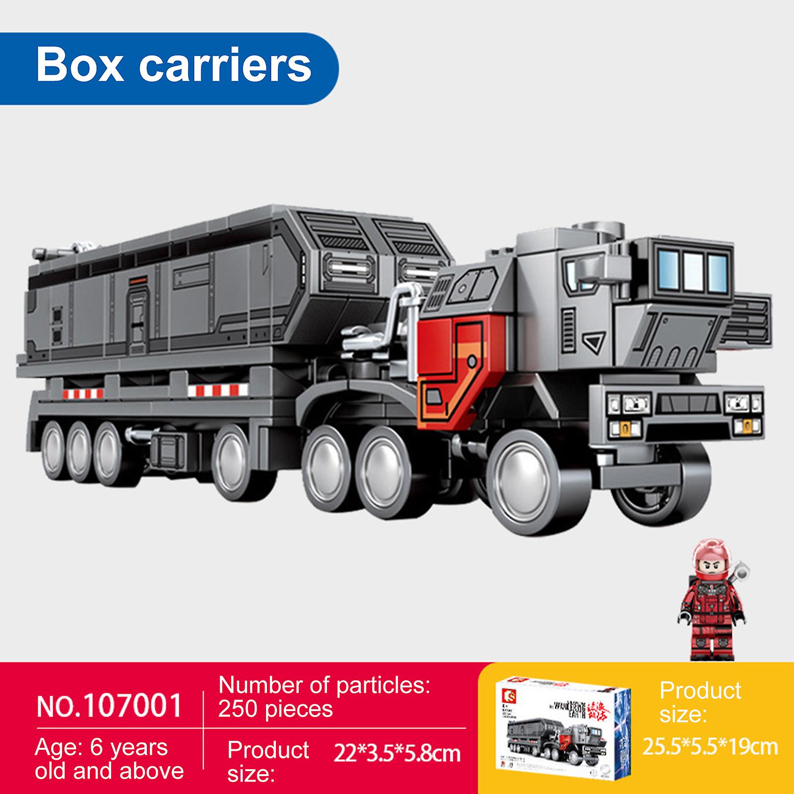 The Wandering Earth Building Block Three Types Of Box Carriers Bucket Carriers