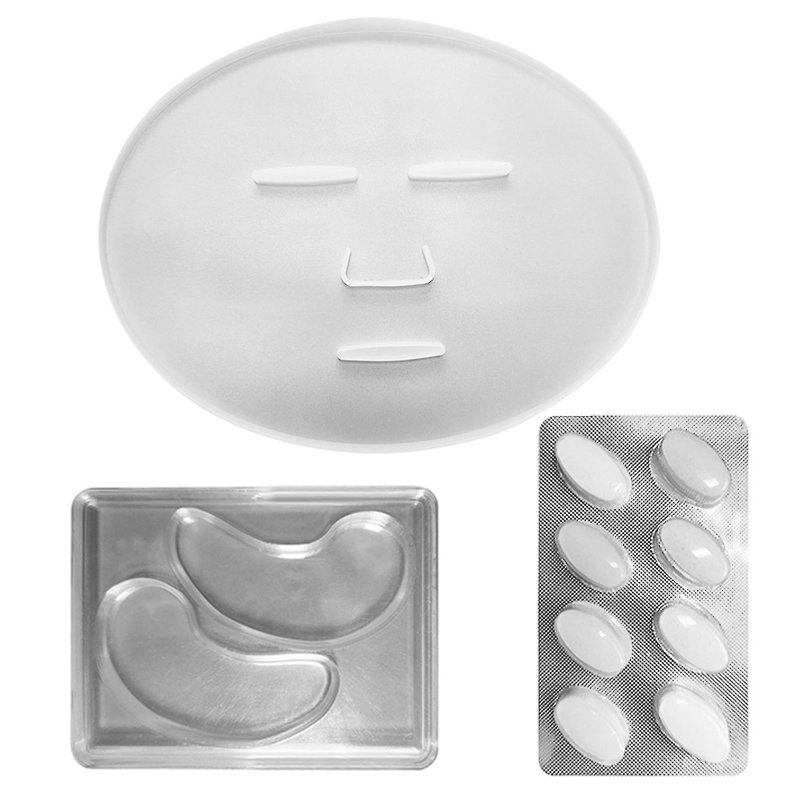 Eye Patches Making Molds Portable Tray Plate Set Suitable Compatible With Homehould Using