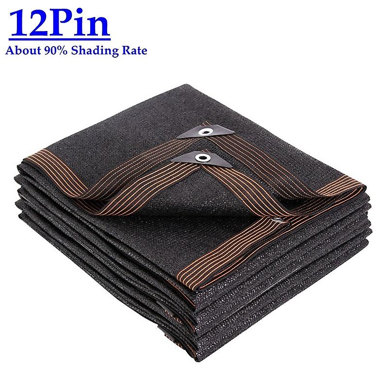 Black Hdpe Anti-uv Sun Shade Net Gazebo Shelter Outdoor Pergola Canopy Sun Cover Agriculture Greenhouse Sunshade Net