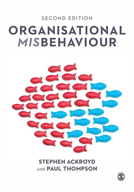 Organisational Misbehaviour by Paul Thompson Paperback