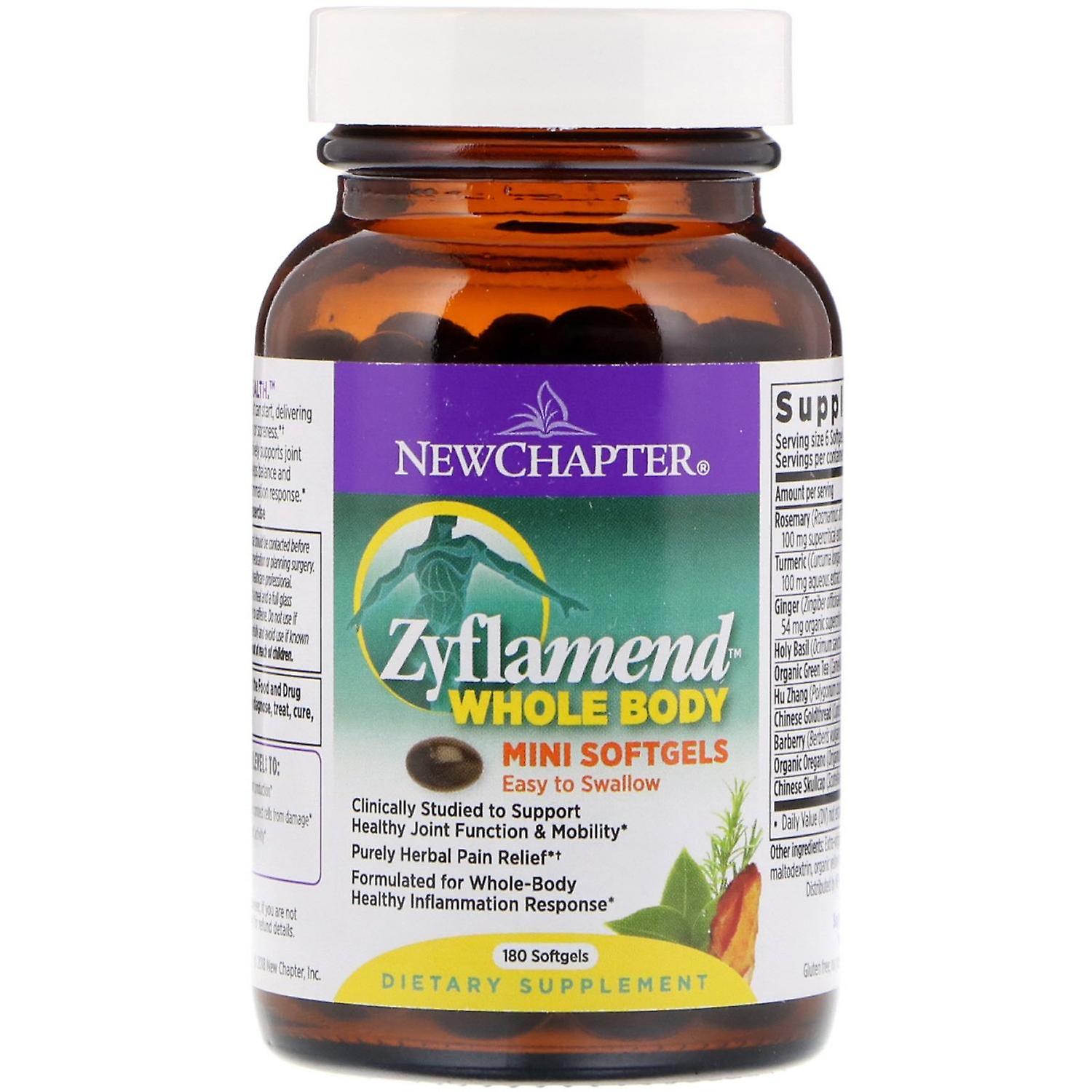 New Chapter, Zyflamend, Whole Body, 180 Mini Softgels