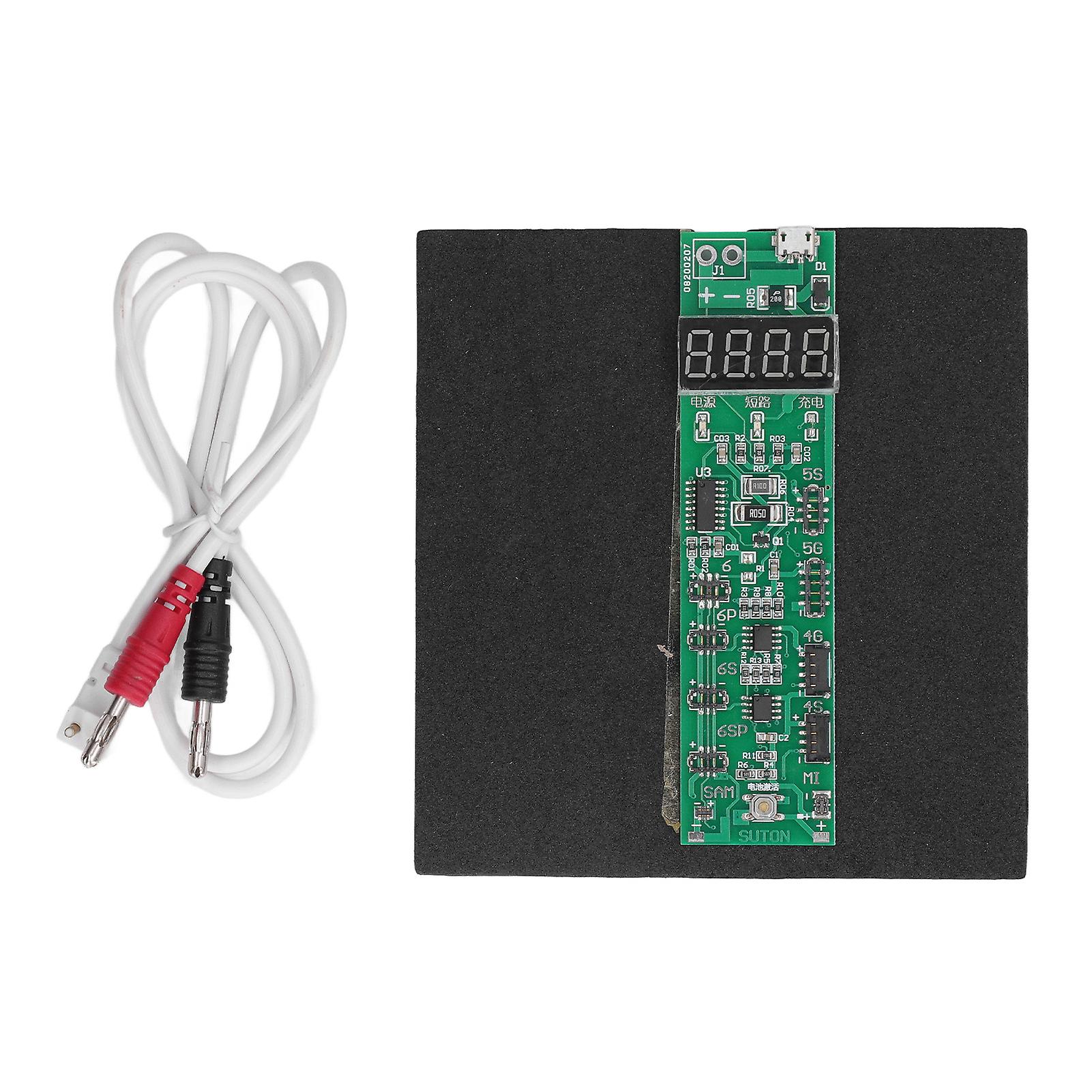 Battery Activation Board Charging Module Digital Display Auto Power Off Accessory