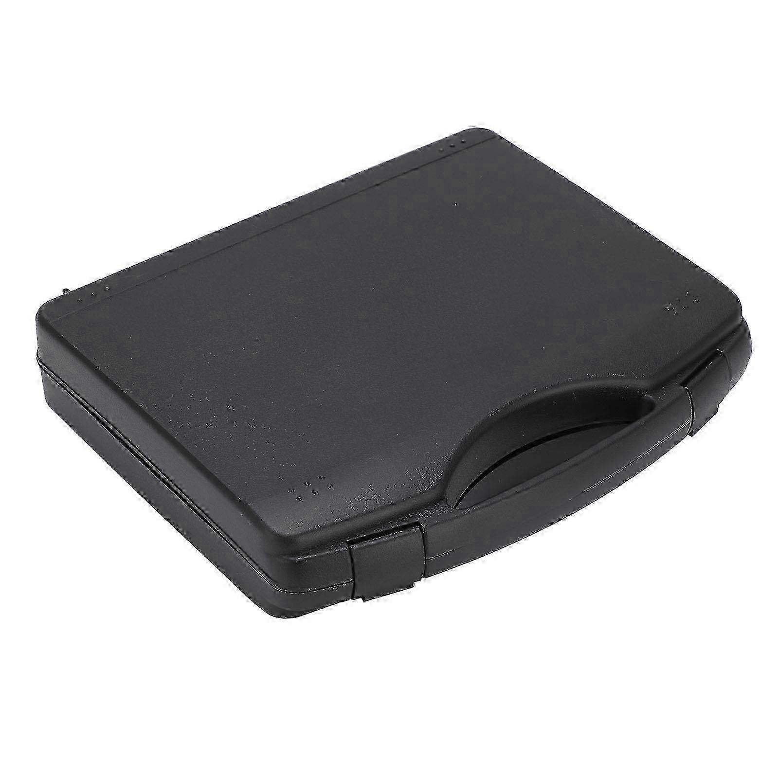 Compact Fishing Tackle Box with Thickened Sponge and Customizable Storage for Tools & Alarms