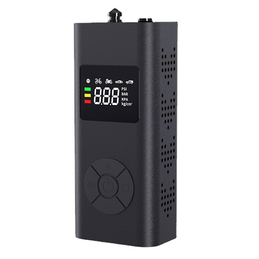 Multifunctional Cordless Car Tire Pump Usb Rechargeable Digital Display