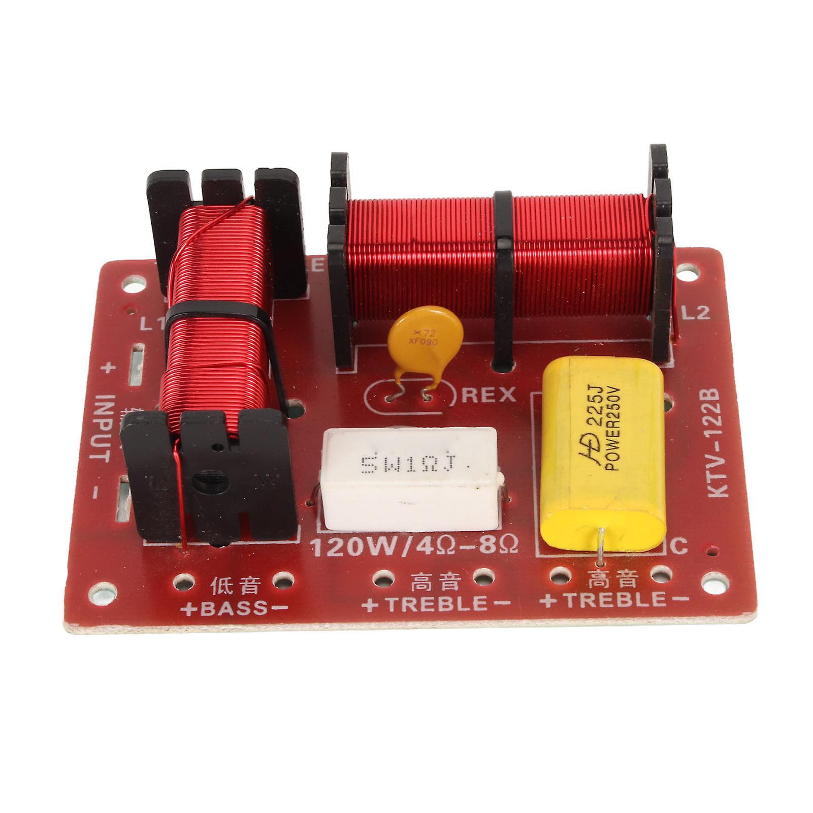 120W KTV Speaker Frequency Divider 3-Way Crossover Filter PCB