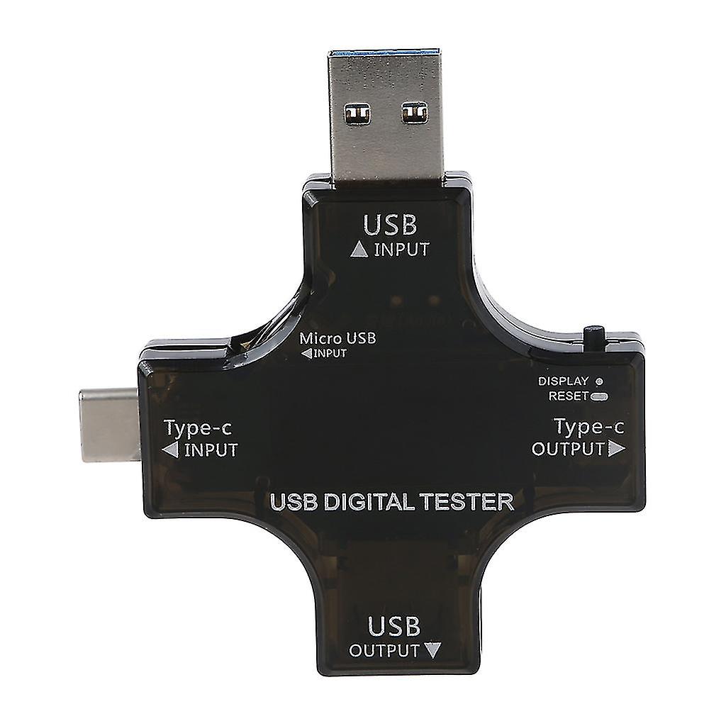 Usb C 4 In 1 Voltage And Current Teste Voltage Current Meter Ammeter Detector
