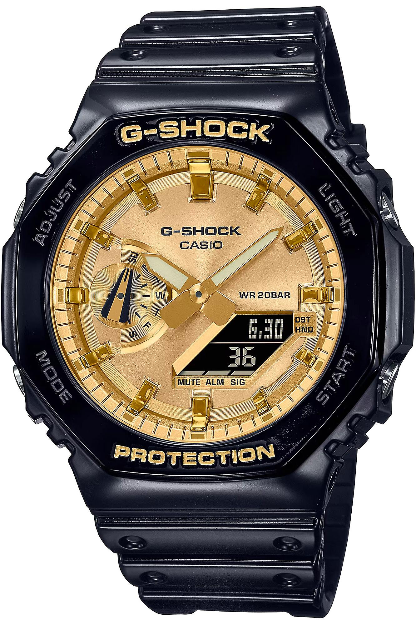 CASIO G-Shock GA-2100 GA-2100GB-1AER - Résine Quartz Mâle Analogique-Numérique Blanc