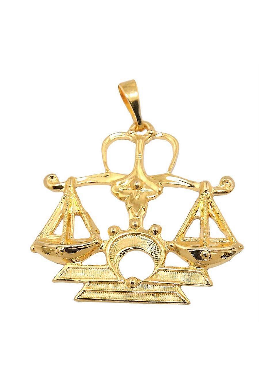 Zodiac Pendant Libra Gold Plated - Gl02733