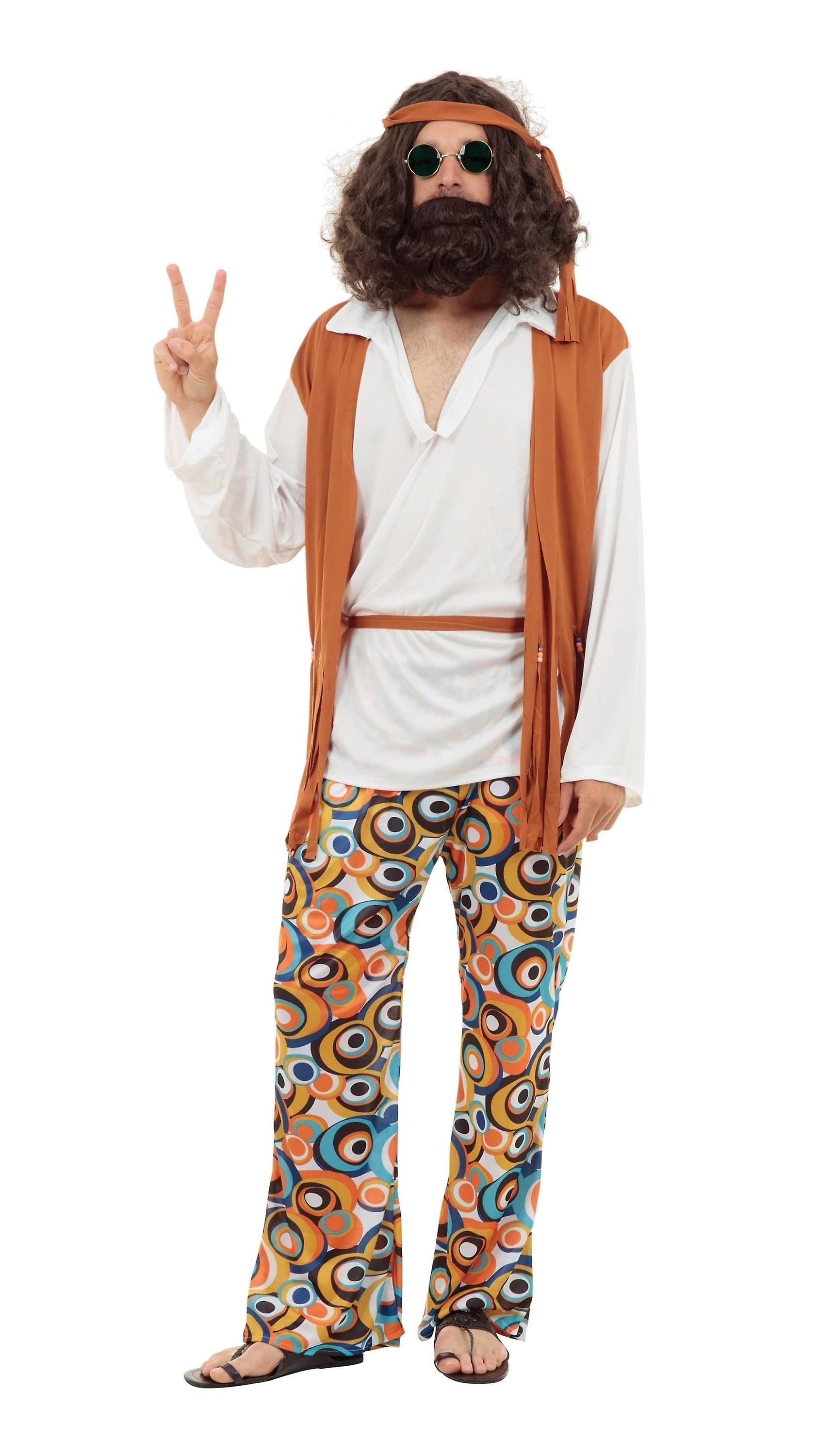 Hippy Man Mens Costume Ac591x