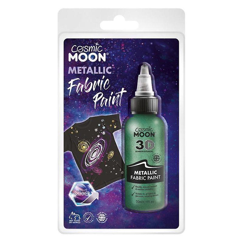 Cosmic Moon Metallic Fabric Paint Clamshell 30ml S16727
