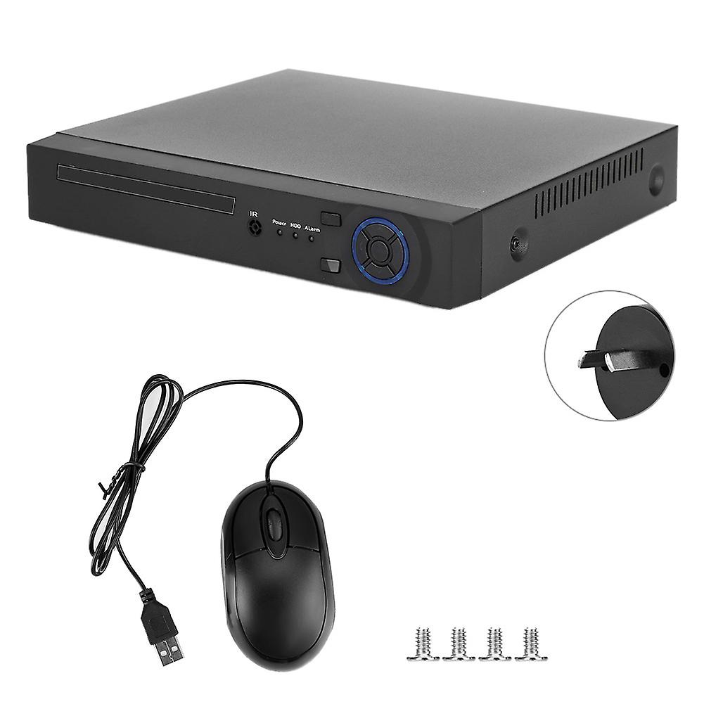 1080P 4 Channels Digital Video Recorder AHD/IPC DVR Support for ONVIF CCTV Security System 100-240V