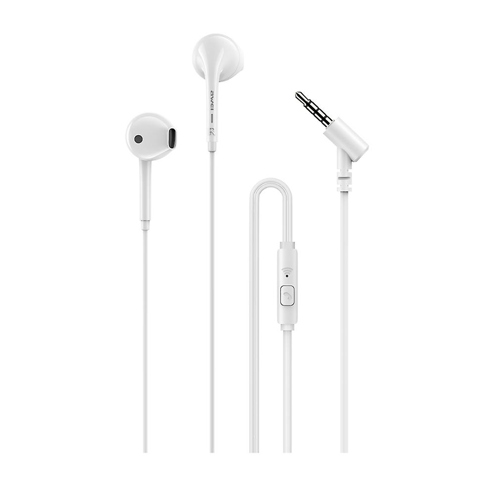 PC-7 Semi In-ear Wired Earphone PC-7(White)