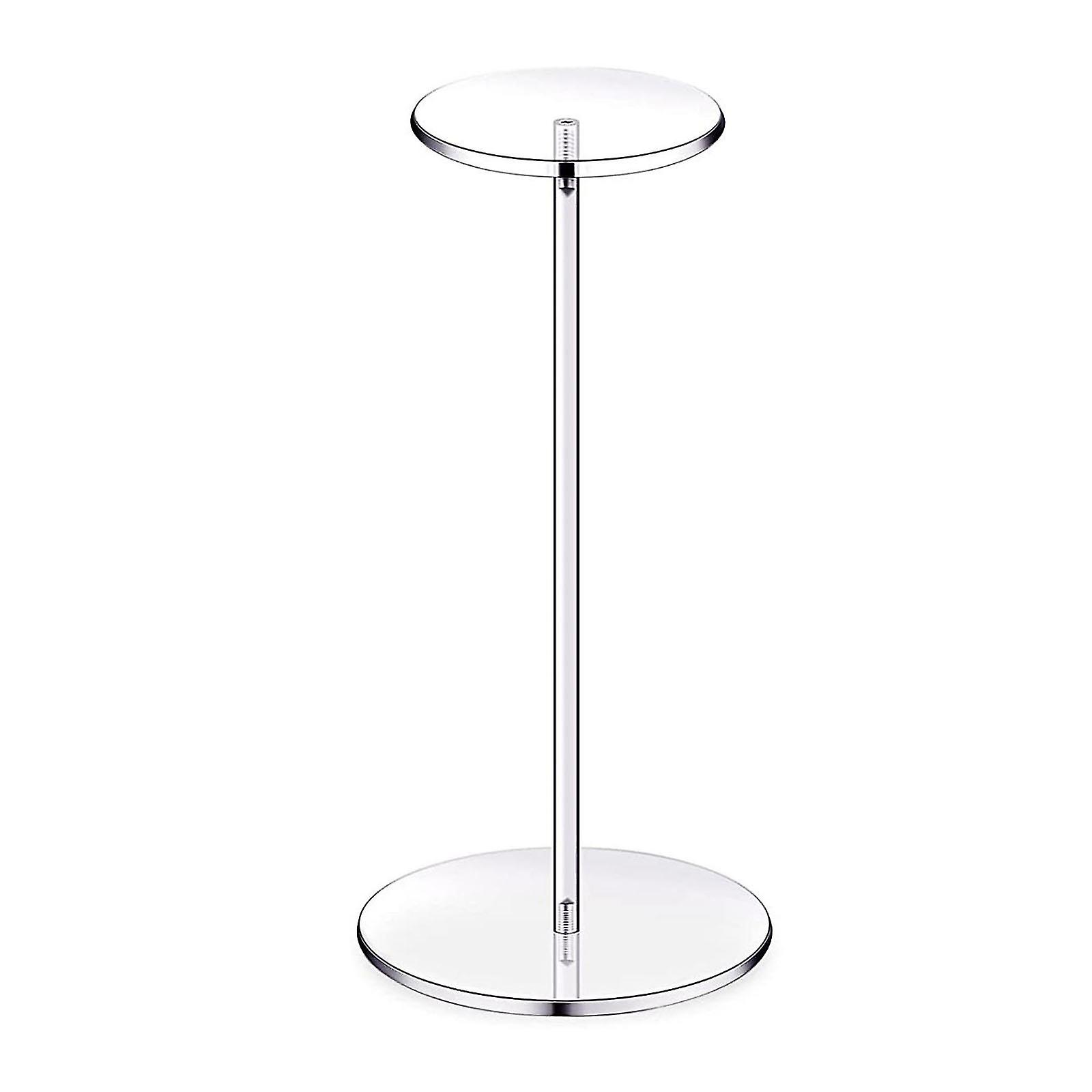 Piedistallo acrilico Display Riser Stands Cap Hat Rack Tabletop Wig Display Rack