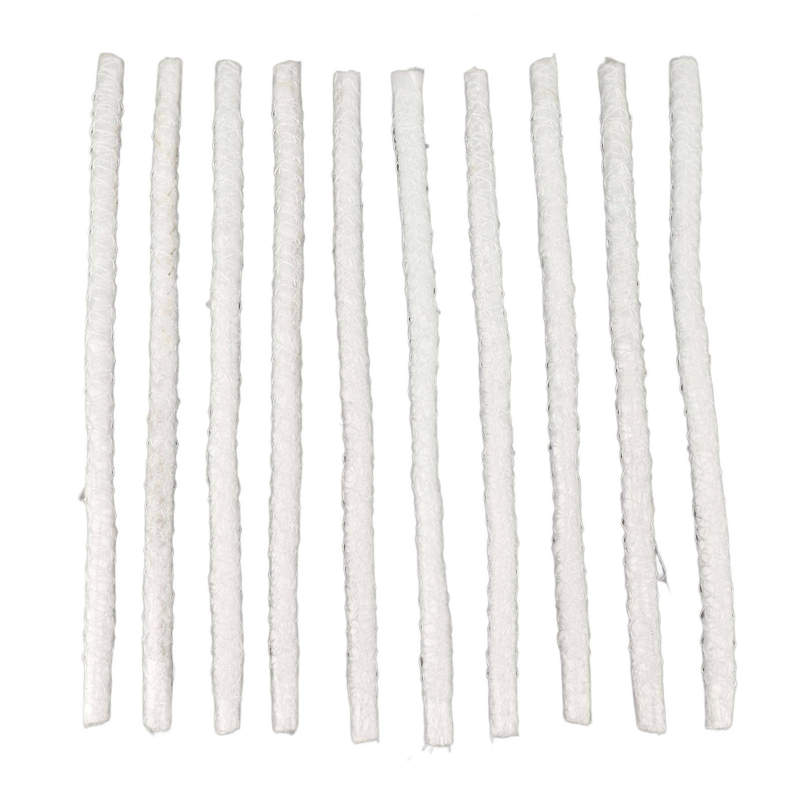 10 PCS Wicks Torch Replacement 13.78in Tiki Torch Fiberglass Wicks for Patio Lighting Garden Lights