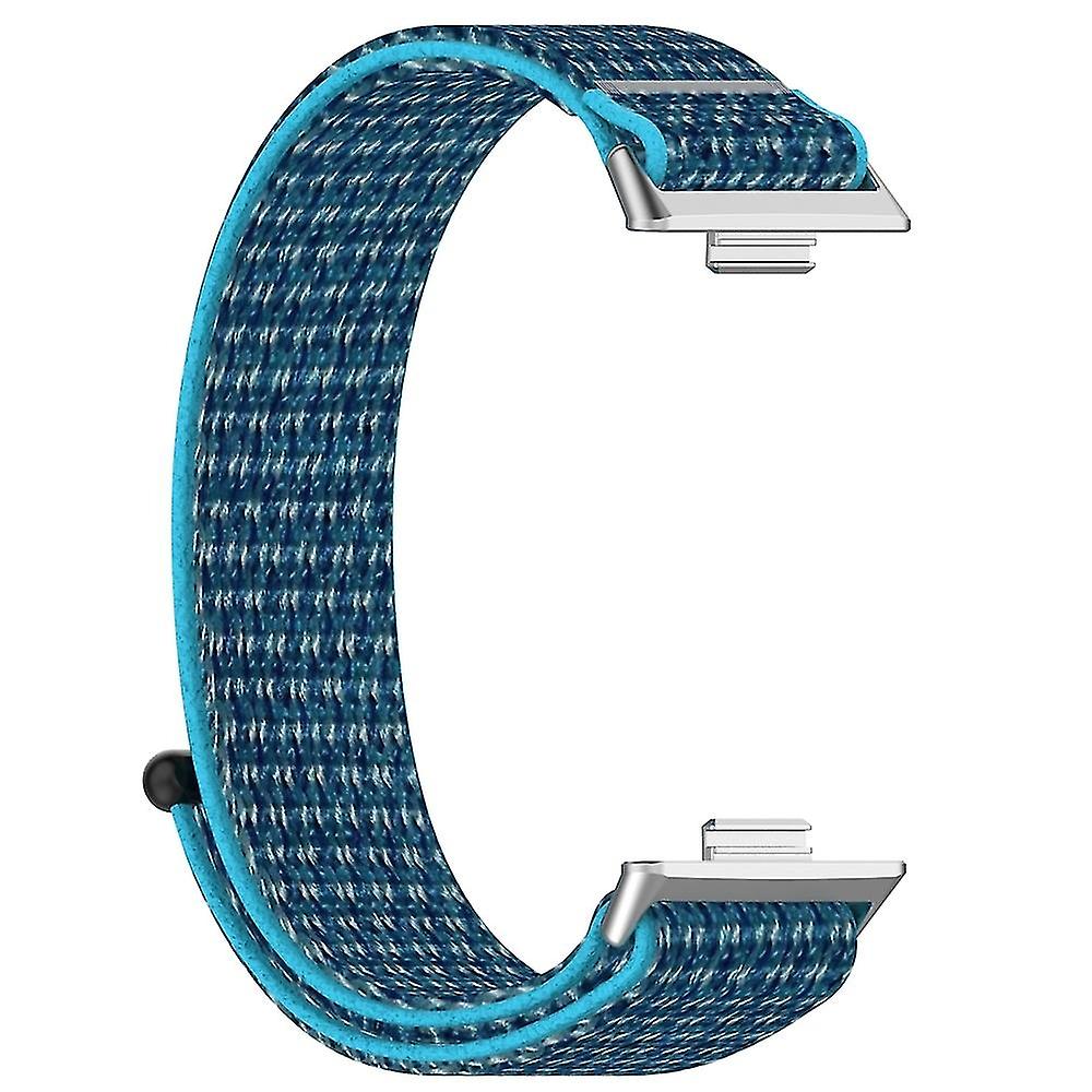 Nylon Hook and Loop Fastener Strap for Huawei Watch Fit 3
