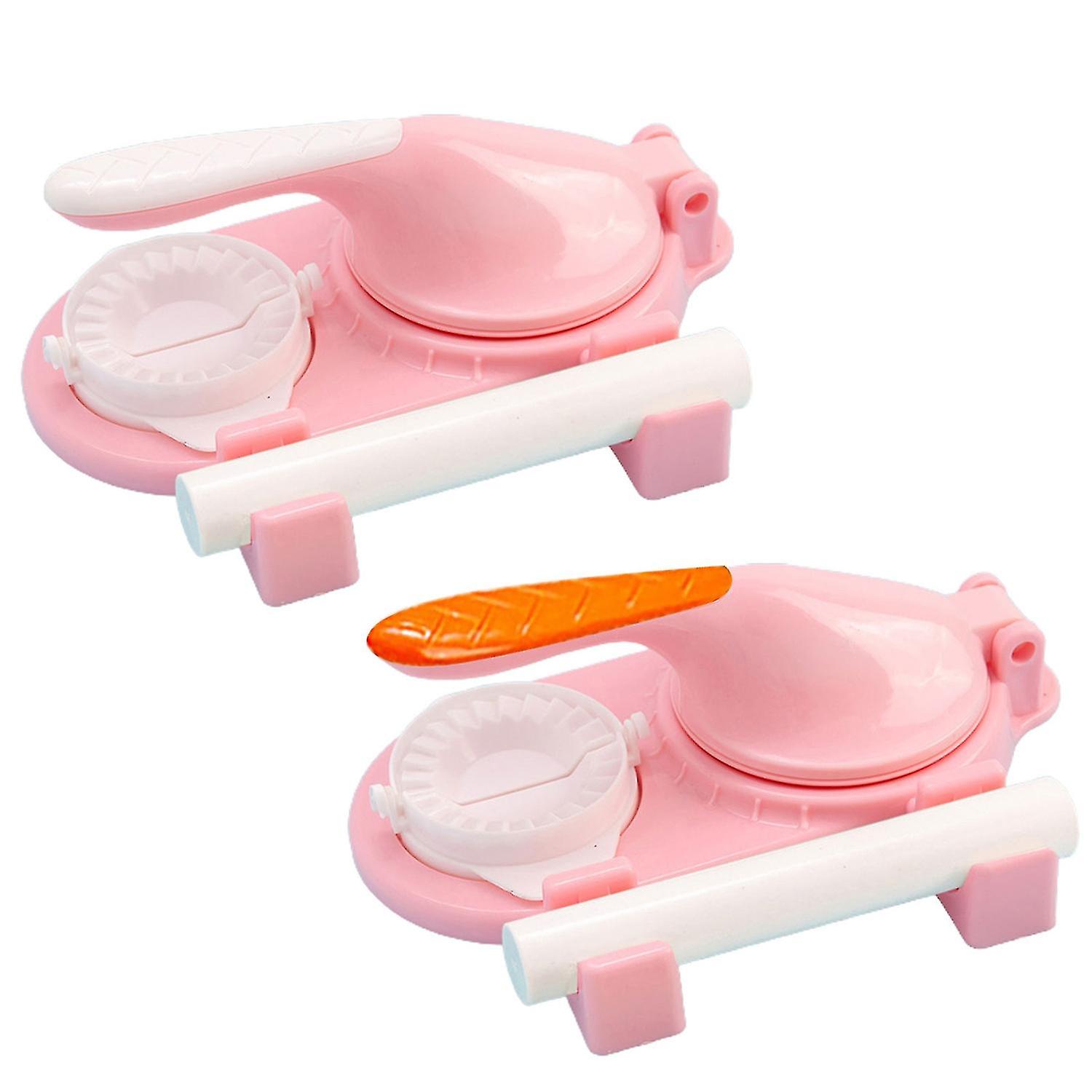 Dumpling Skin Artifact 3-in-1 Manual Non-stick Labor-saving Plastic Food Grade Dumpling Maker Manual