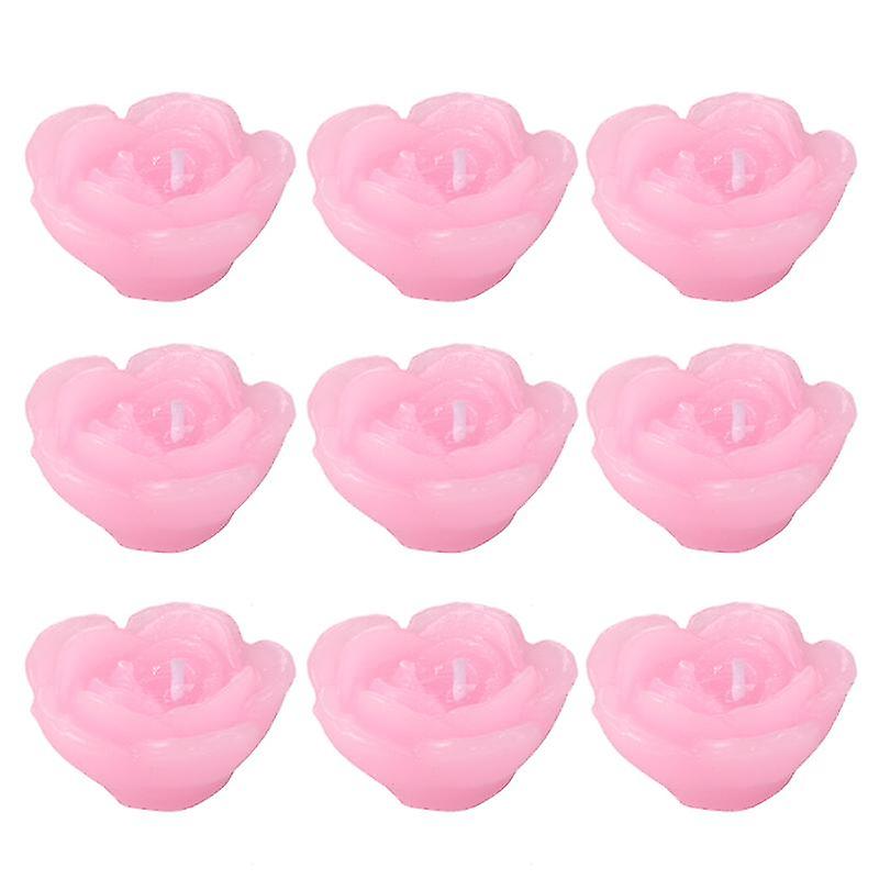 12pcs Flower Candle