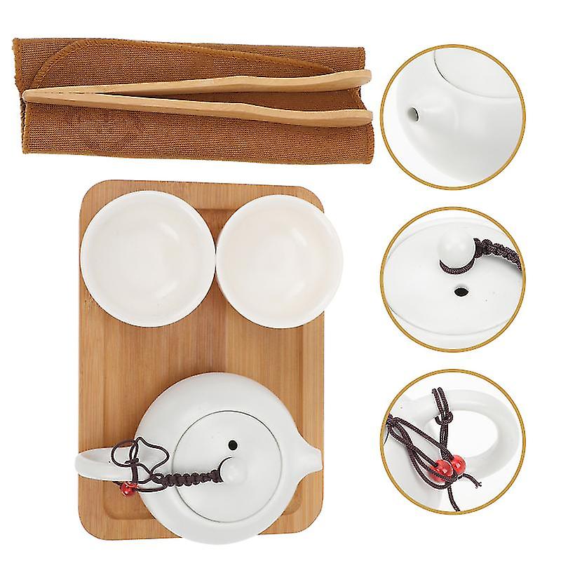 1set Travel Ceramic Tea Set