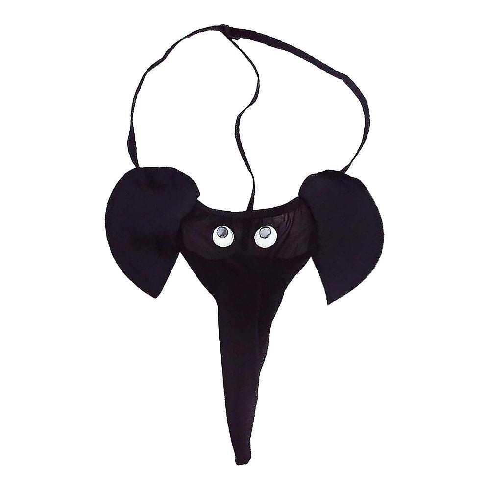 Hommes Nouveauté Éléphant G-strings Strings Culottes Sous-vêtements Slip Lingerie Slips
