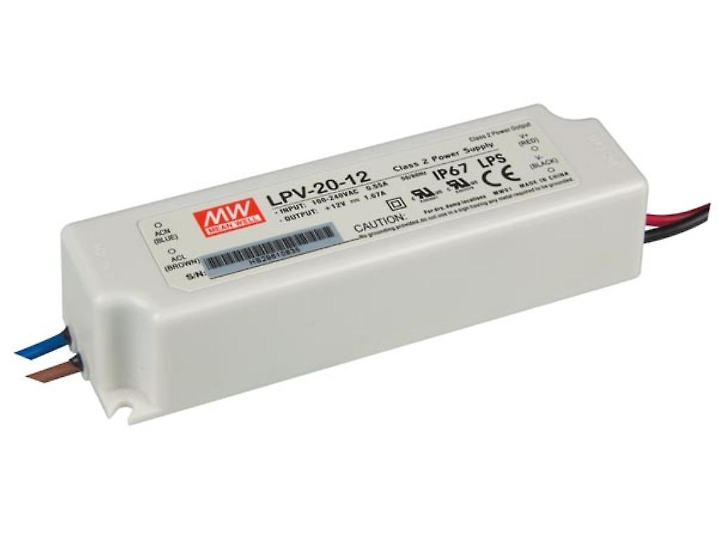 Mean Well ALIMENTATORE SWITCHING - 1 USCITA - 20 W - 12 V