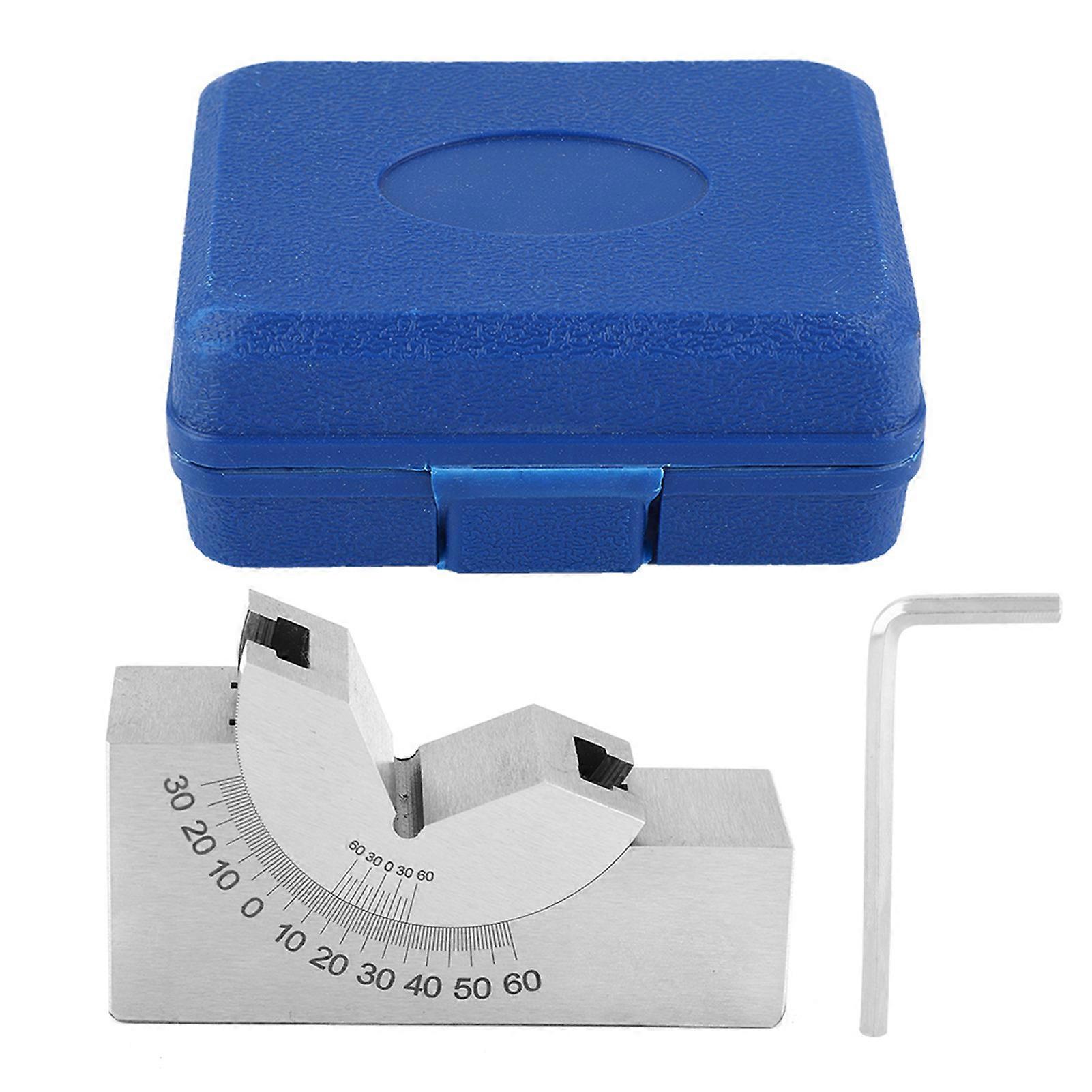 75x25x36 AP30 Stainless Steel Precision Micro Adjustable Angle V Block Milling