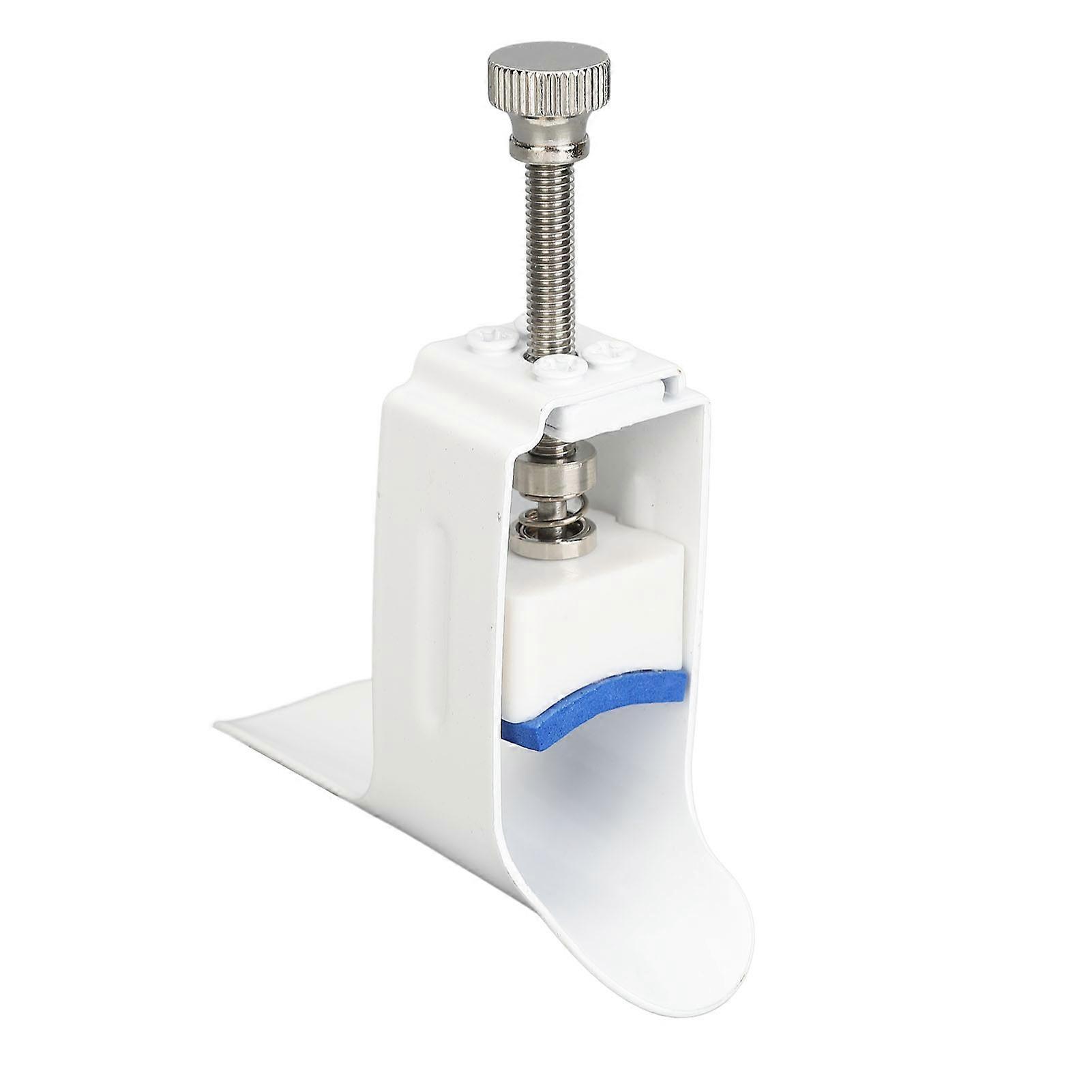 Finger Straightener Splint Joint Pressing Device Aluminum Adjustable Spring Finger Joint Extension Splint Brace Corrector White