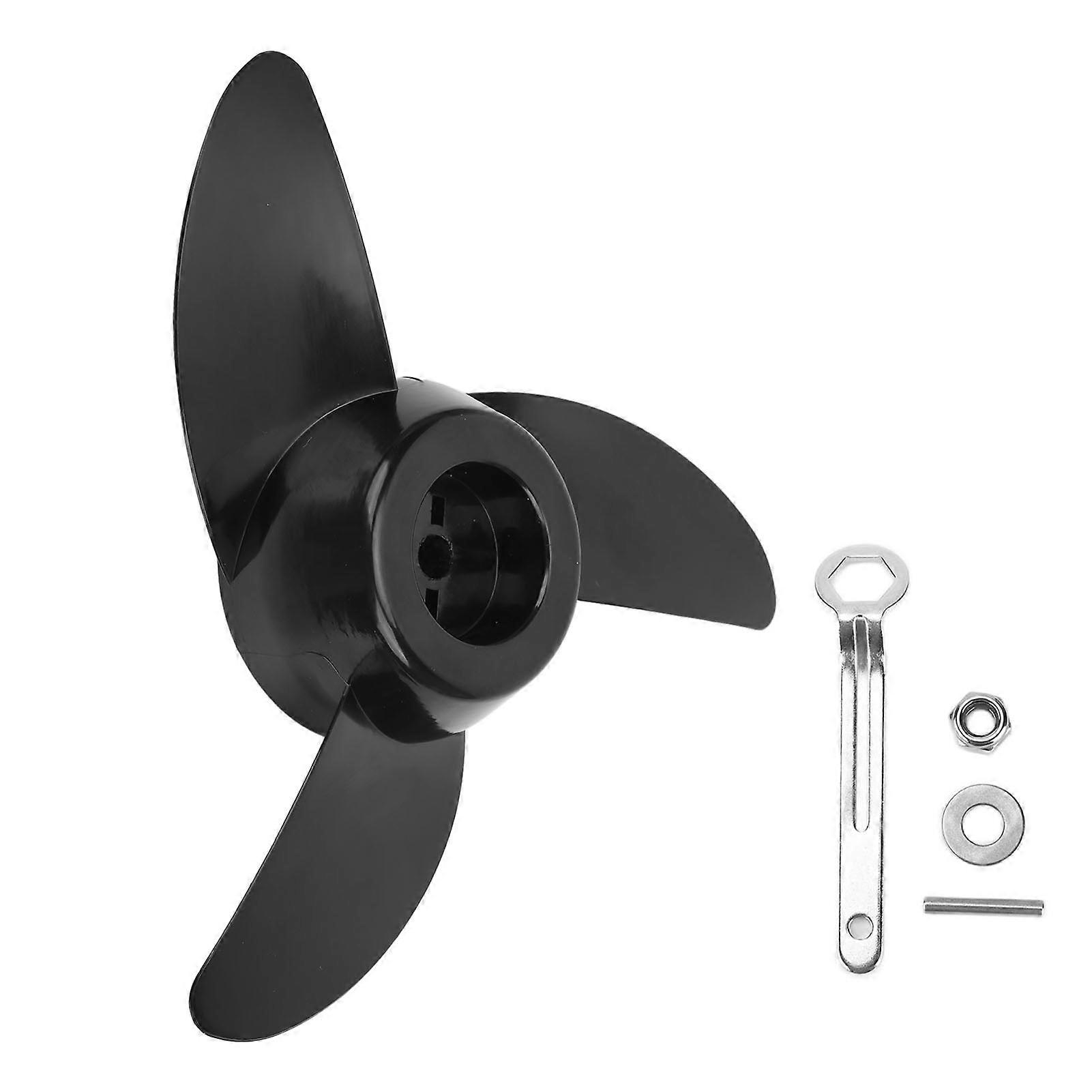 Electric Outboard Propeller Kit 3 Blades for 28lb 36lb 46lb 12V 24V Trolling Motors Accessories NO.22058