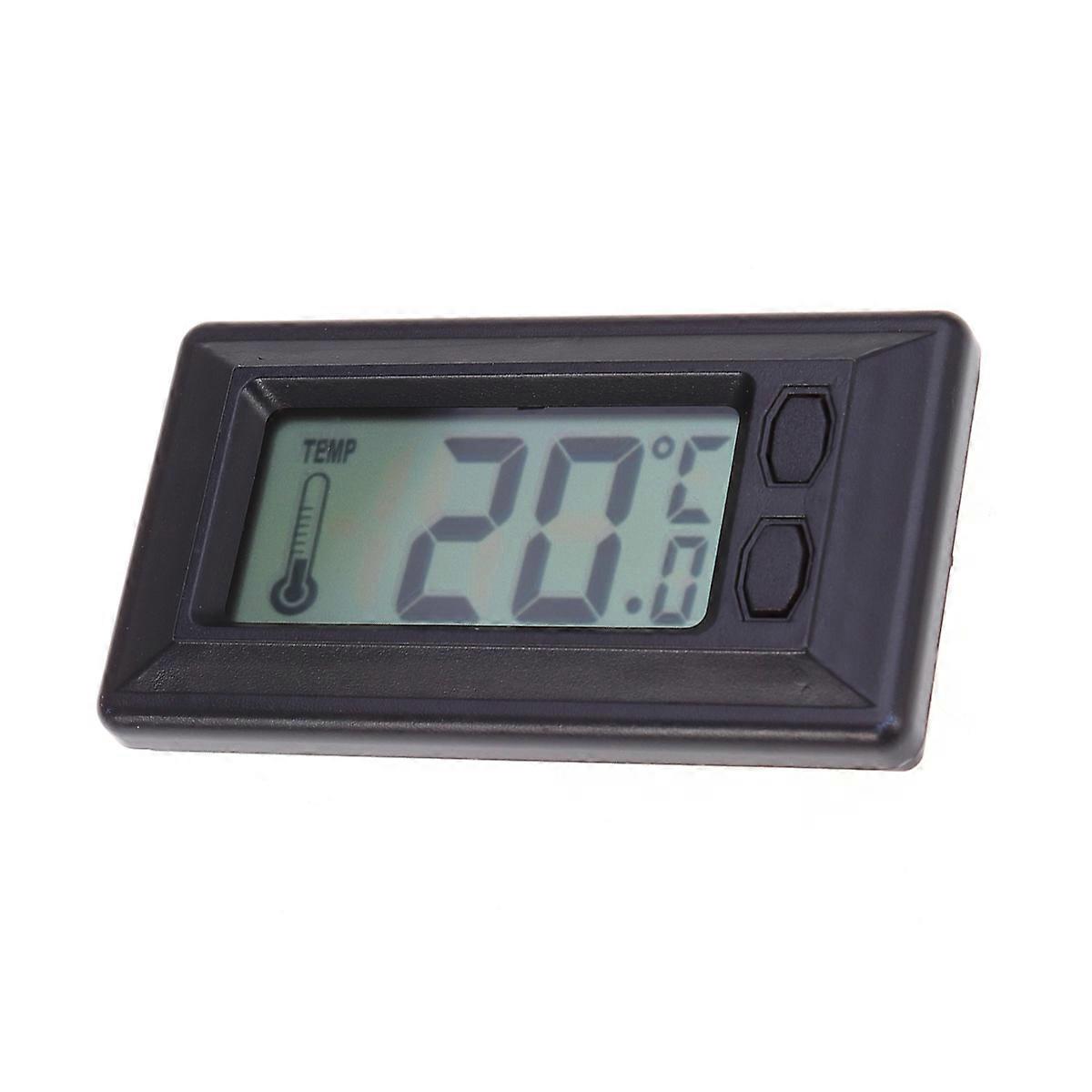 Professional Thin Digital Thermometer with LCD Display for Car Dashboard