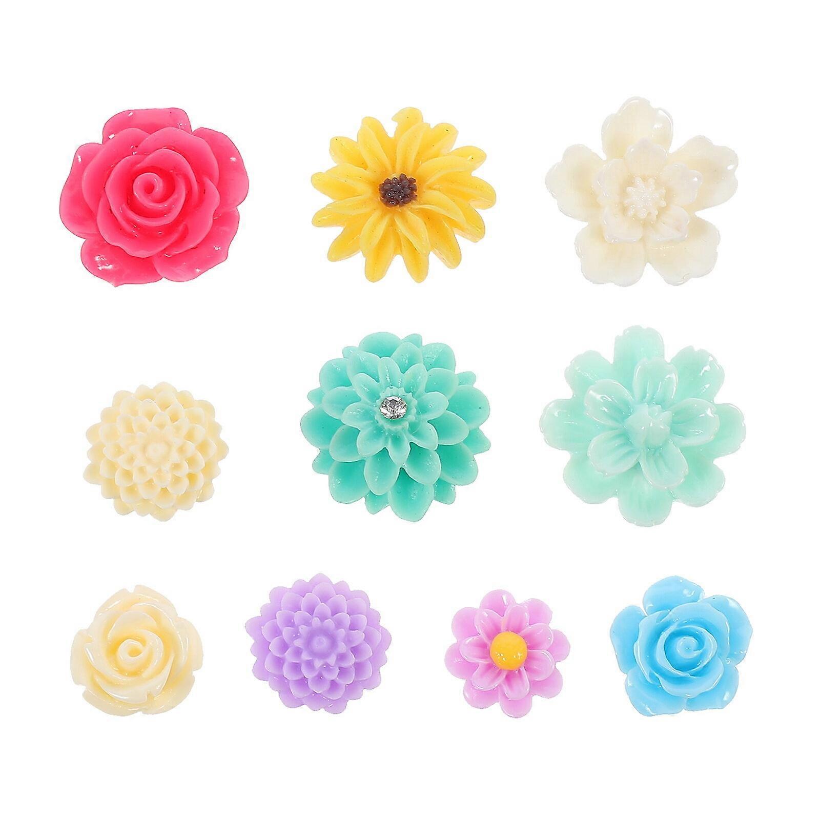 10pcs מקרר פרחוני מגנט מדבקה מדבקה מקסימה מדבקת חמניות מקרר דקור