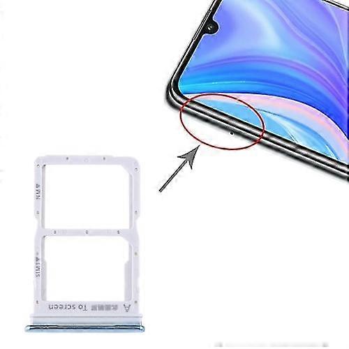 Sim Card Tray + Nm Card Tray For Huawei Y8p