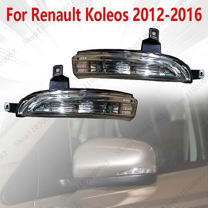 LED Side Rearview Mirror Turn Signal Light Indicator Lamp Mirror Blink Lamp For Renault Koleos 2012-2016 261601783R 26165-8494R
