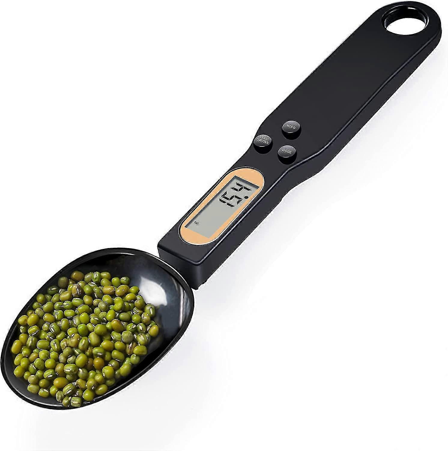Electronic Measuring Spoon, Digital Scale Spoon, Kitchen Electronic Weighing Spoon With Lcd Display(black)