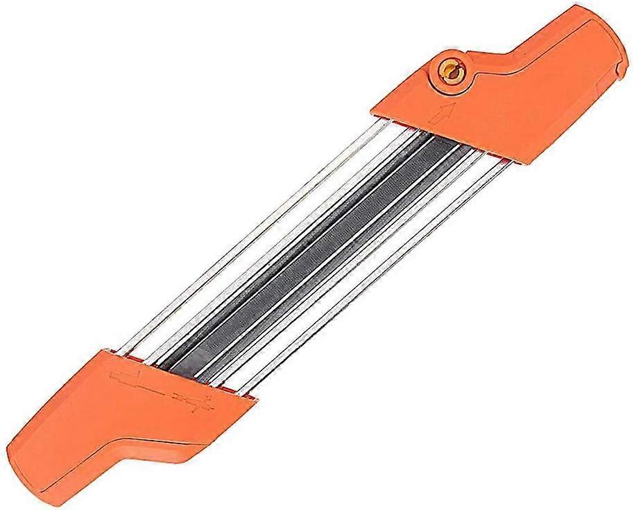 Affteuse lectrique pour trononneuse, aiguiseur de chane, combinez dents et limes plates (orange 4.8)