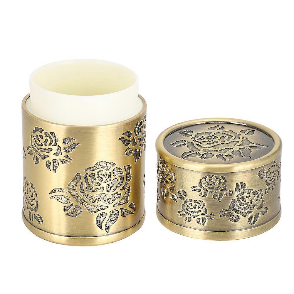 صندوق أعواد الأسنان العتيق، حامل أعواد القطن، منظم التخزين، ديكور المنزل