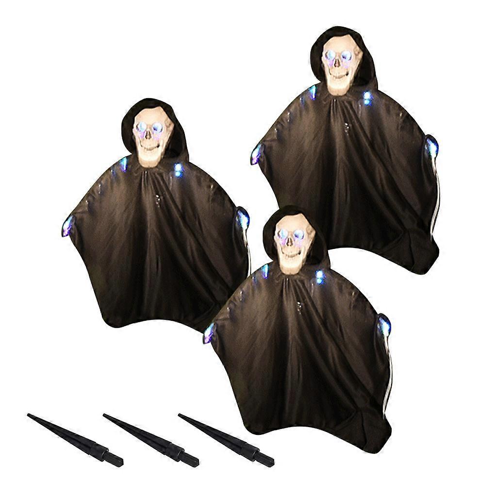 ハロウィーンの日のパーティーフェスティバルのノベルティ小道具のための怖い幽霊の装飾ステークス