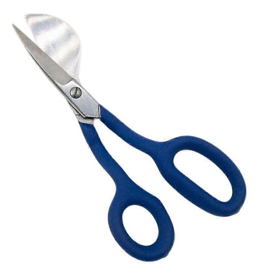 Applique Scissors Heavy Duty Offset Handle Scissors 18 Cm, Carpet Scissors Tufted Carpet Scissors Duckbill Scissors (blue) (1pcs)