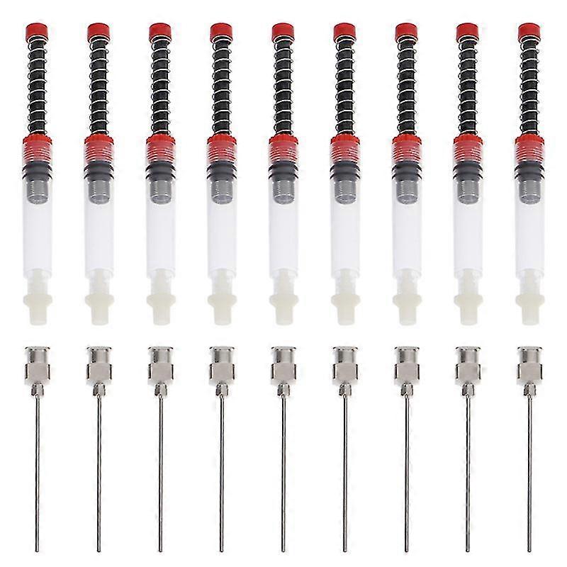 9pcs fountain pen spring filler ink auxiliary absorber ink syringe tool
