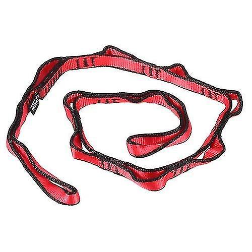 2Pcs Hammock Parts Accessories 110cm 23kn Yoga Dasiy Chain Nylon Climbing Loop Strong Yoga Hammock Tree Swing Strap Safety Climbing Sling