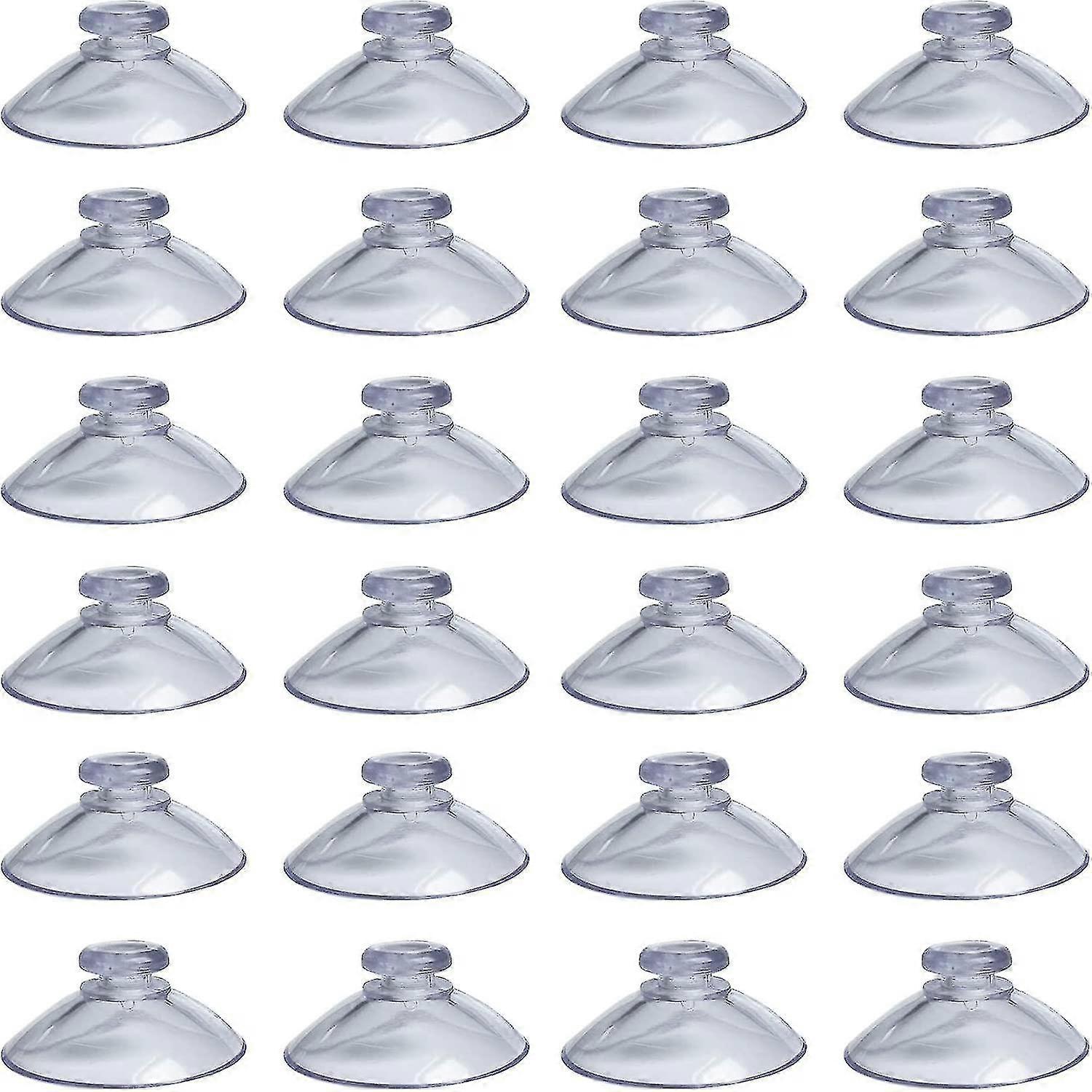 50pcs 30 Mm Clear Suction Cups Pvc Pads Without Hooks