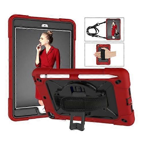 Contrast Color Silicone + PC Combination Case with Holder For iPad mini 3