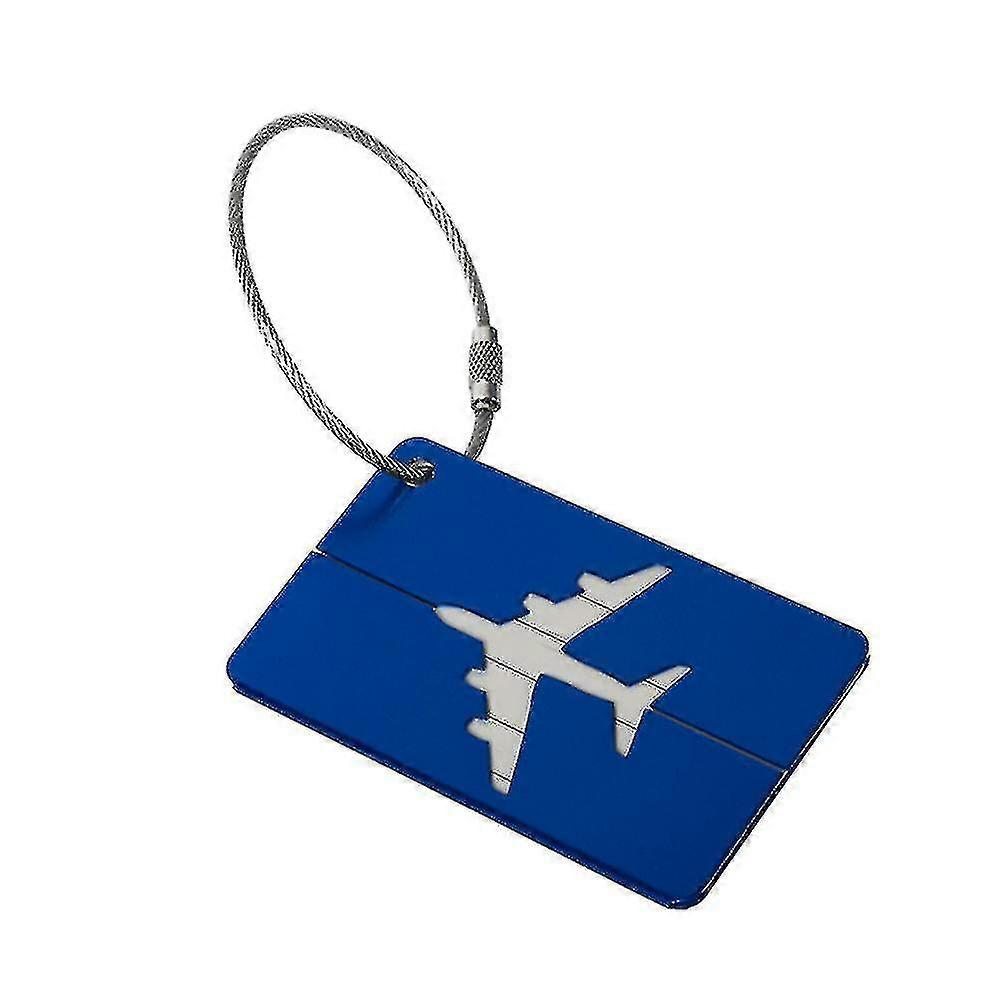 12 Tabletsluggage Tags Hardware Suitcase Labels Name Address Id Baggage Tags