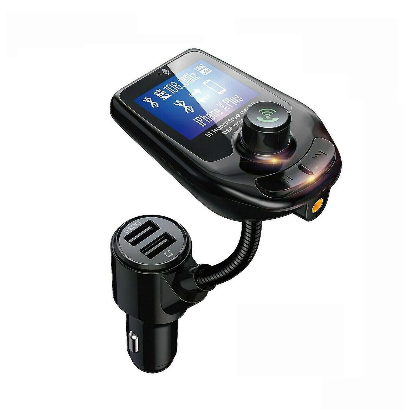 Bluetooth Car FM Transmitter MP3 Player Hands free Radio Adapter Kit USB Charger