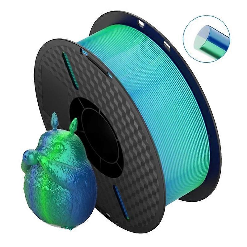 1000g νήματα μεταξιού 1.75mm δύο / Tri χρώμα για 3D εκτύπωση καλή αντίσταση θερμότητας