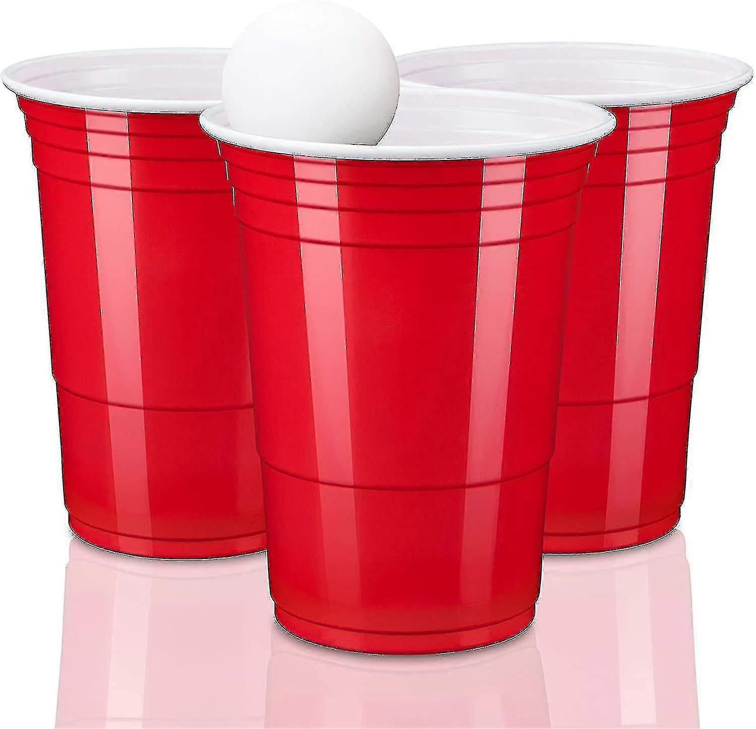 Gobelet Plastique Set Beer Pong 100 Gobelets 6 Balles Lot 100 Gobelets Bière 16oz 6 Balles Beer Pong - Fêtes Et Festivals Accessoires Fête Festival Gobelets Plastiques Jetables Gobelet Plastique Set Beer Pong 100 Gobelets 6 Balles Lot 100 Gobelets Bière 16oz 6 Balles Beer Pong - Fêtes Et Festivals Accessoires Fête Festival Gobelets Plastiques Jetables