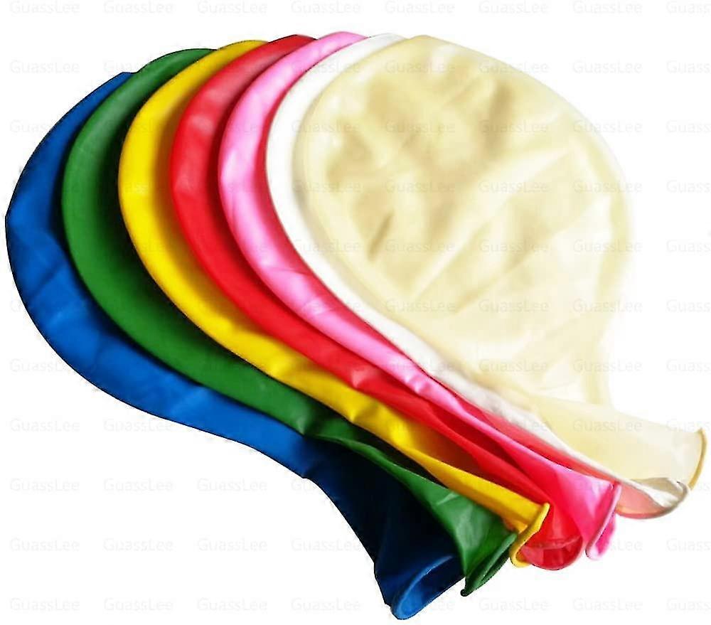 Balões Gigantes de 36 polegadas Grandes Balões - 7 Pacotes balões de látex Cores variadas